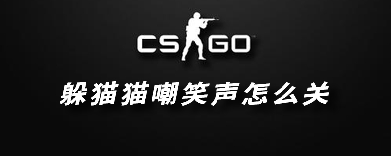 csgo躲猫猫嘲笑声关闭方法介绍