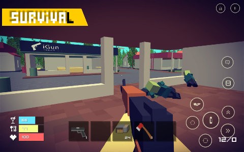 像素生化战争子弹The Unturned Pixel Forest安卓版最新版截图3