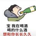 宝我在喝酒喝的什么酒想和你长长久久图片表情包安卓版