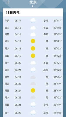 夏荷天气天气预报一周15天安卓版截图3