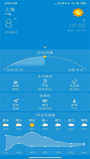 勿忘天气手机版最新版截图3