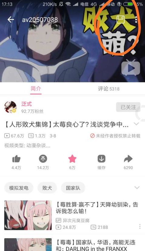 哔哩漫游清爽版