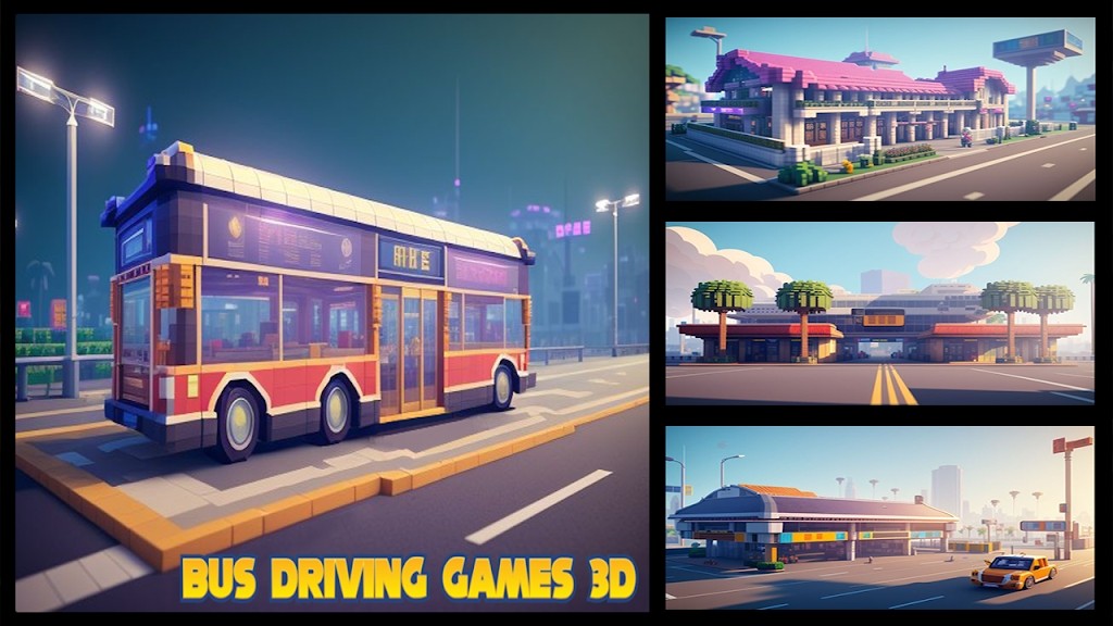 城市沙盒巴士模拟器3Dcity Sandbox Bus Simulator 3D安卓版最新版截图2