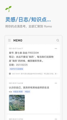 Flomo浮墨笔记安卓版截图2