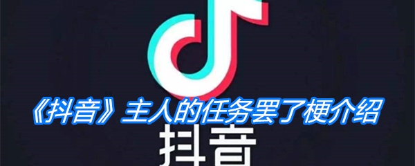 《抖音》主人的任务罢了梗介绍