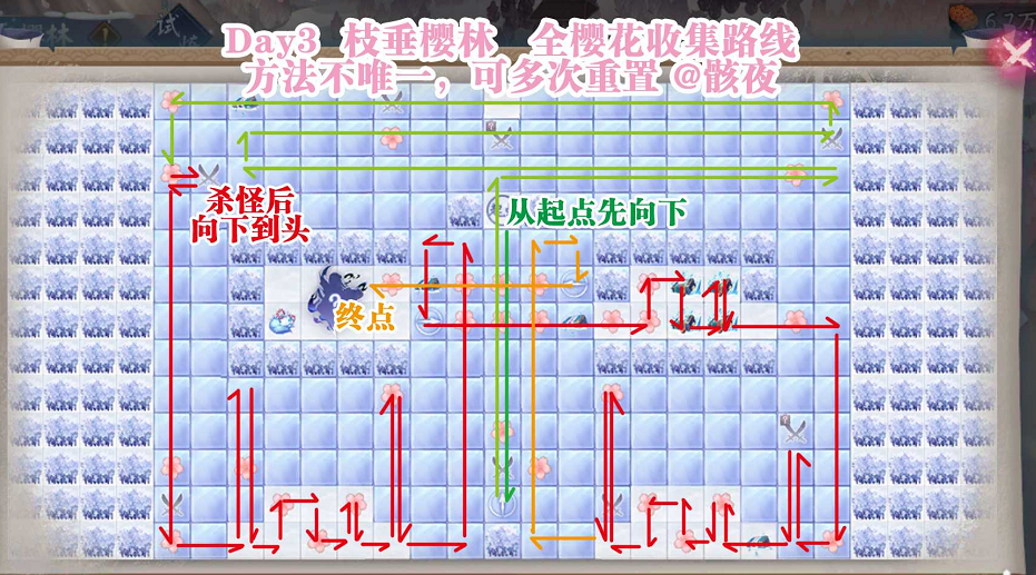 《阴阳师》枝垂樱林通关攻略