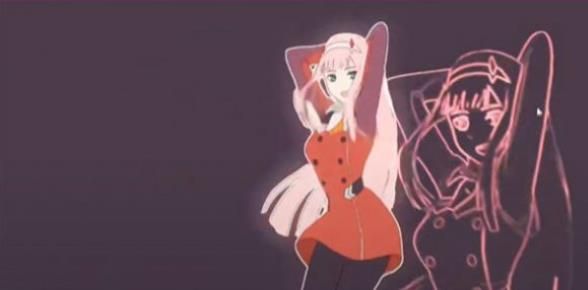 zero two dance真人版动态壁纸