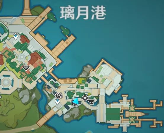 《原神》全地图商人位置