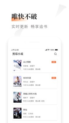 黑莓小说安卓版截图3