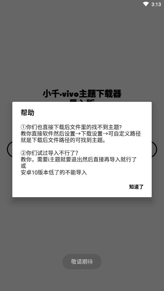 小千Vivo主题助手一键导入内测版链接截图3