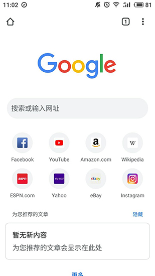 Chrome Canary安卓版截图3