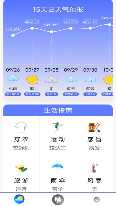 指尖天气预报鸭生活服务最新版截图2