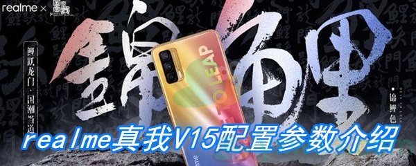 realme真我V15配置参数介绍