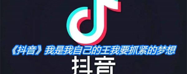 《抖音》我是我自己的王我要抓紧的梦想是什么歌