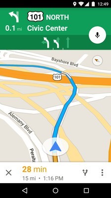 Google Maps手机免费版截图5
