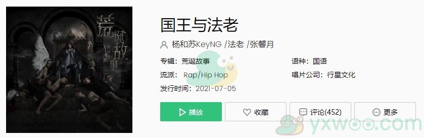 《抖音》国王与法老歌曲完整版在线试听入口