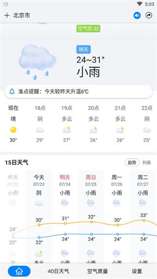 准点天气通手机版最新版截图1