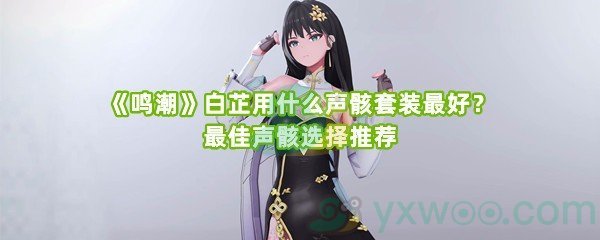 《鸣潮》白芷用什么声骸套装最好？最佳声骸选择推荐