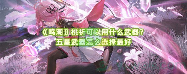 《鸣潮》桃祈可以用什么武器？五星武器怎么选择最好