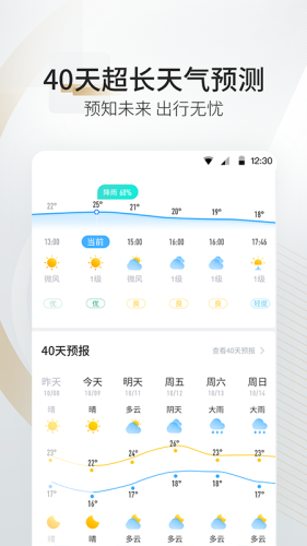 最美天气Pro天气预报截图1