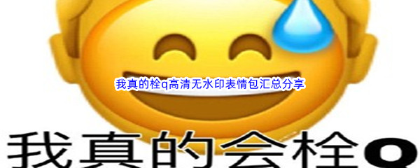 我真的栓q高清无水印表情包汇总分享