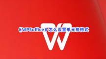 《WPSoffice》怎么设置单元格格式