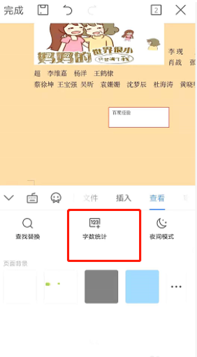 《WPSoffice》怎么查看文档数字