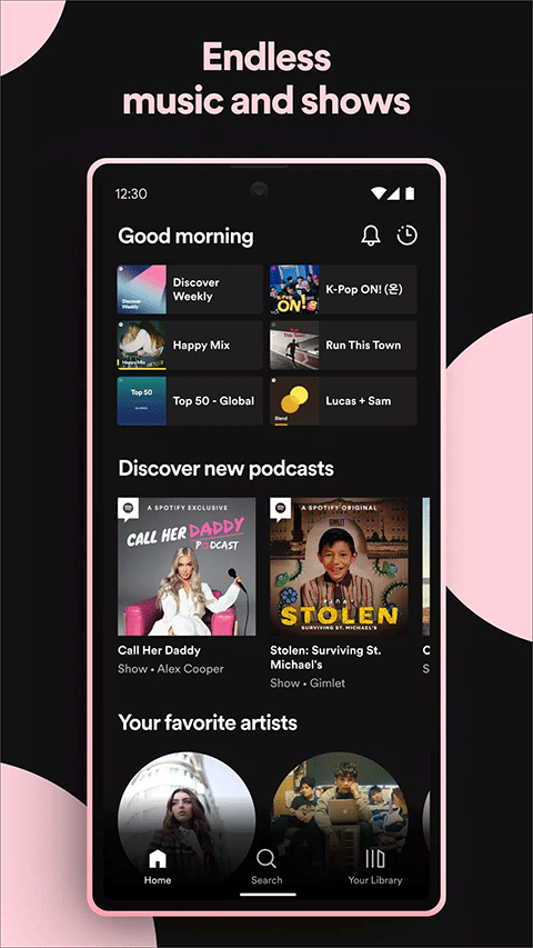 Spotify软件免费版截图1