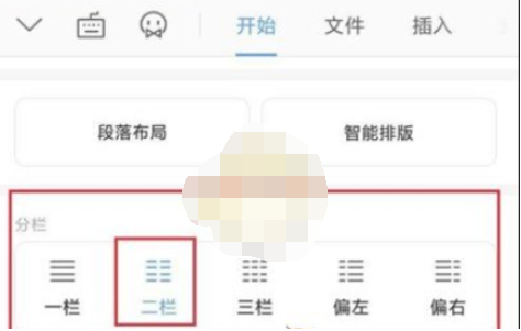 《WPSoffice》怎么设置分栏