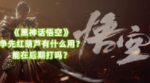 《黑神话悟空》争先红葫芦有什么用？能在后期打吗？