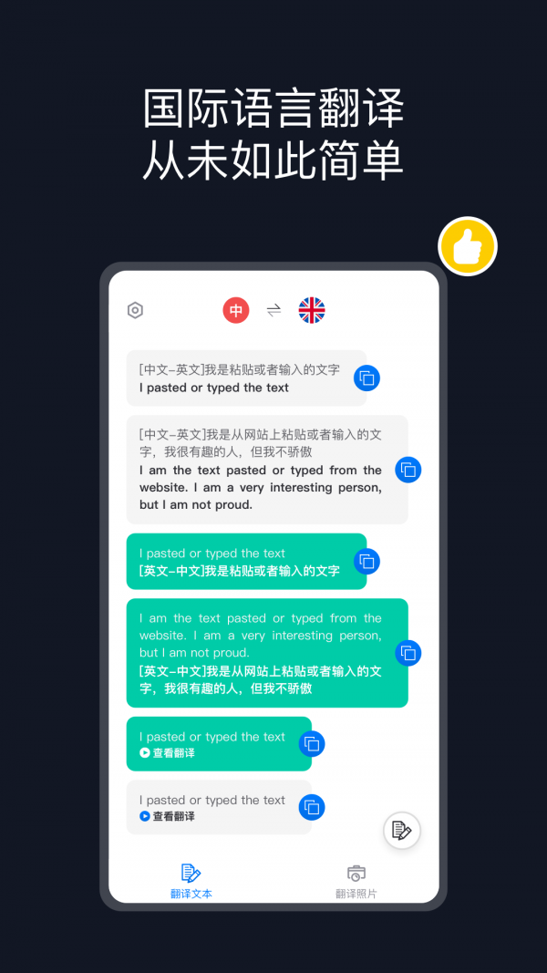 相机翻译精准翻译安卓版截图1