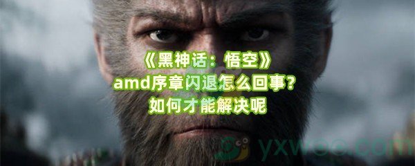 《黑神话：悟空》amd序章闪退怎么回事？如何才能解决呢