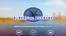 最火爆的音乐app，音乐的海洋遨游