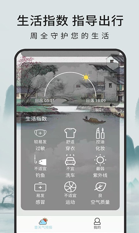 一毫天气预报手机版截图1