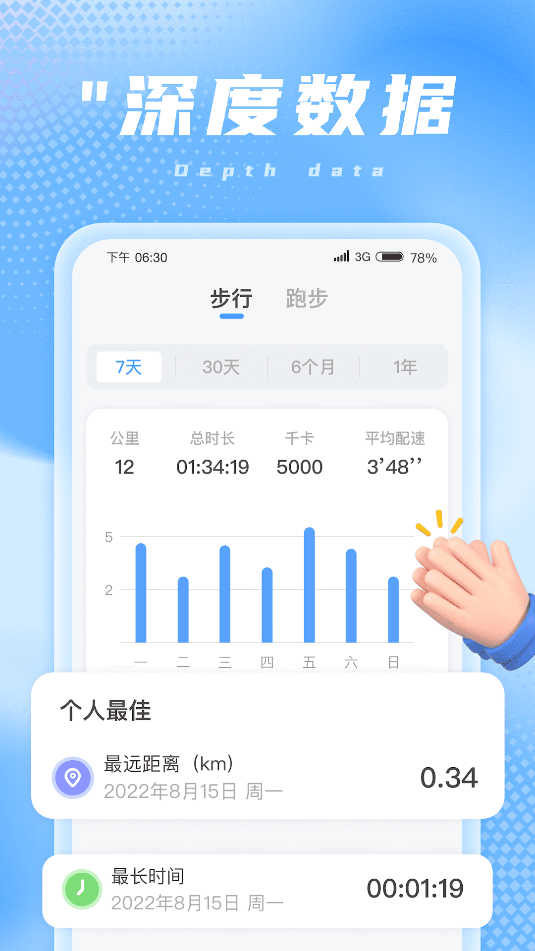 兔兔计步健康运动最新版截图2