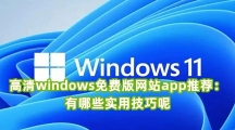 高清windows免费版网站app推荐：有哪些实用技巧呢