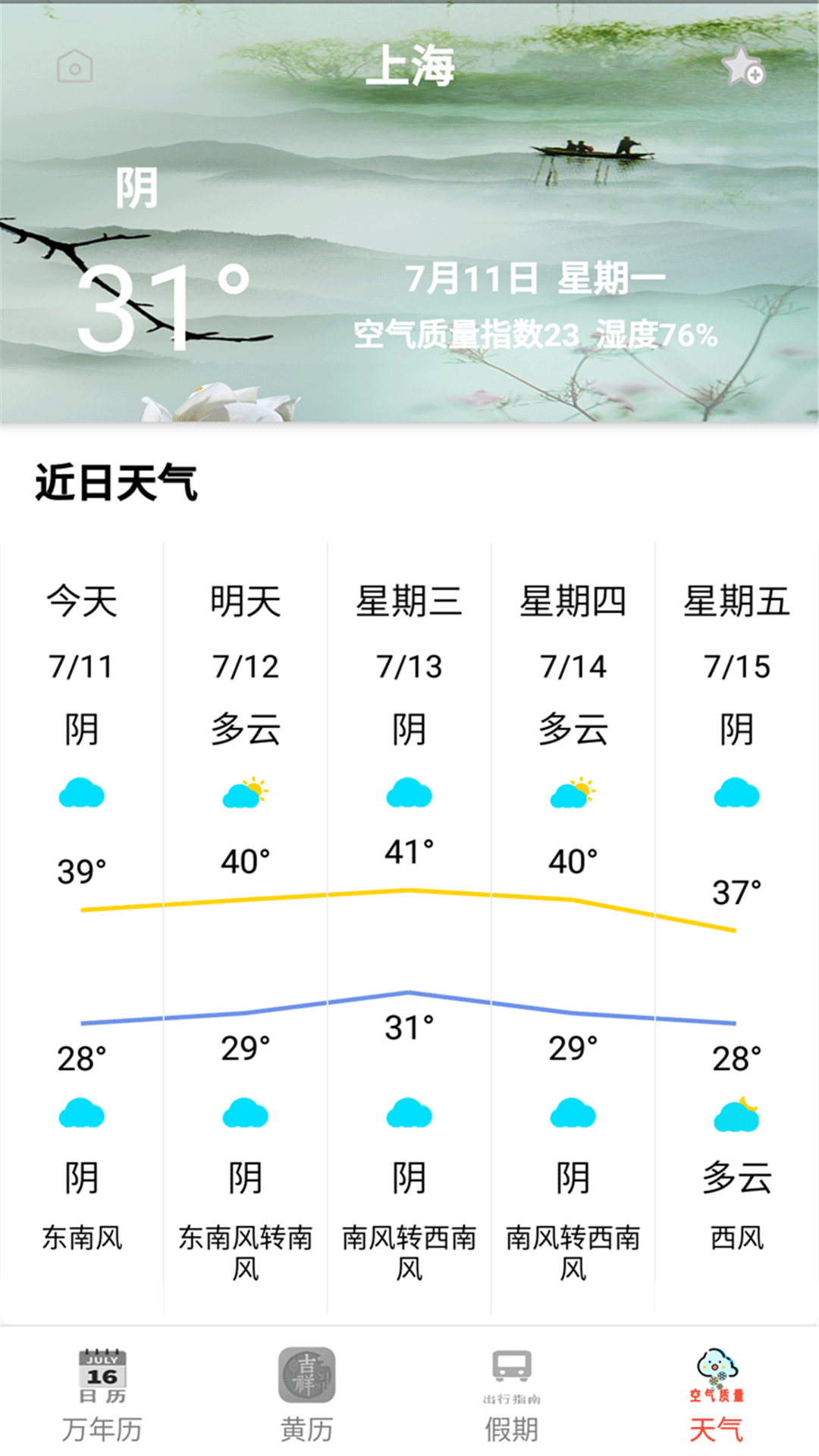 天气预报365最新版截图3