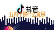 抖音五内个是什么意思